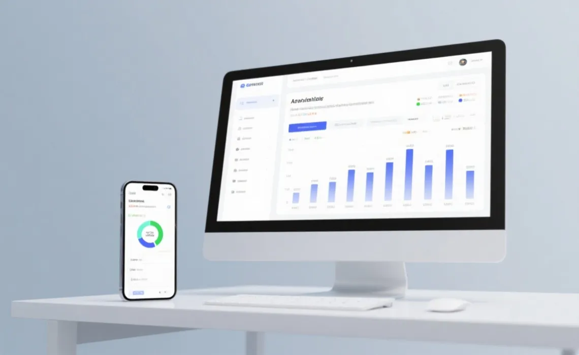 数据查询与公告展示界面